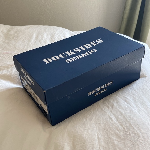 Sebago Brown Portland Boat Shoes NWT Never Used Size 7 - Picture 6 of 8